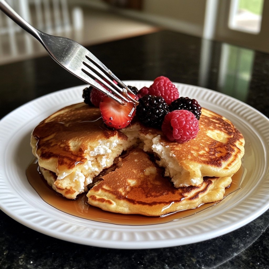 Pancakes soffici alla ricotta