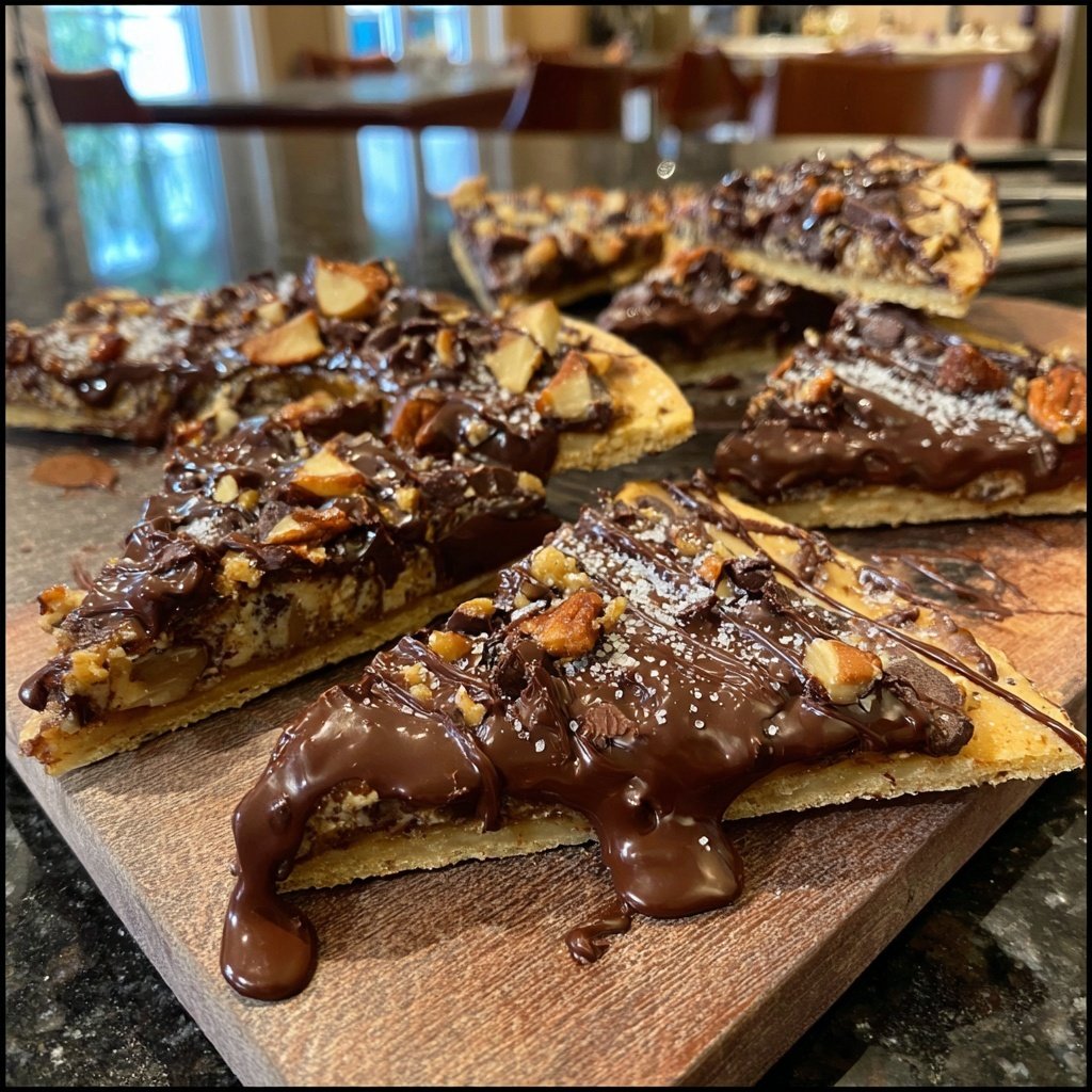 Chocolate and Nutty Taco Treats