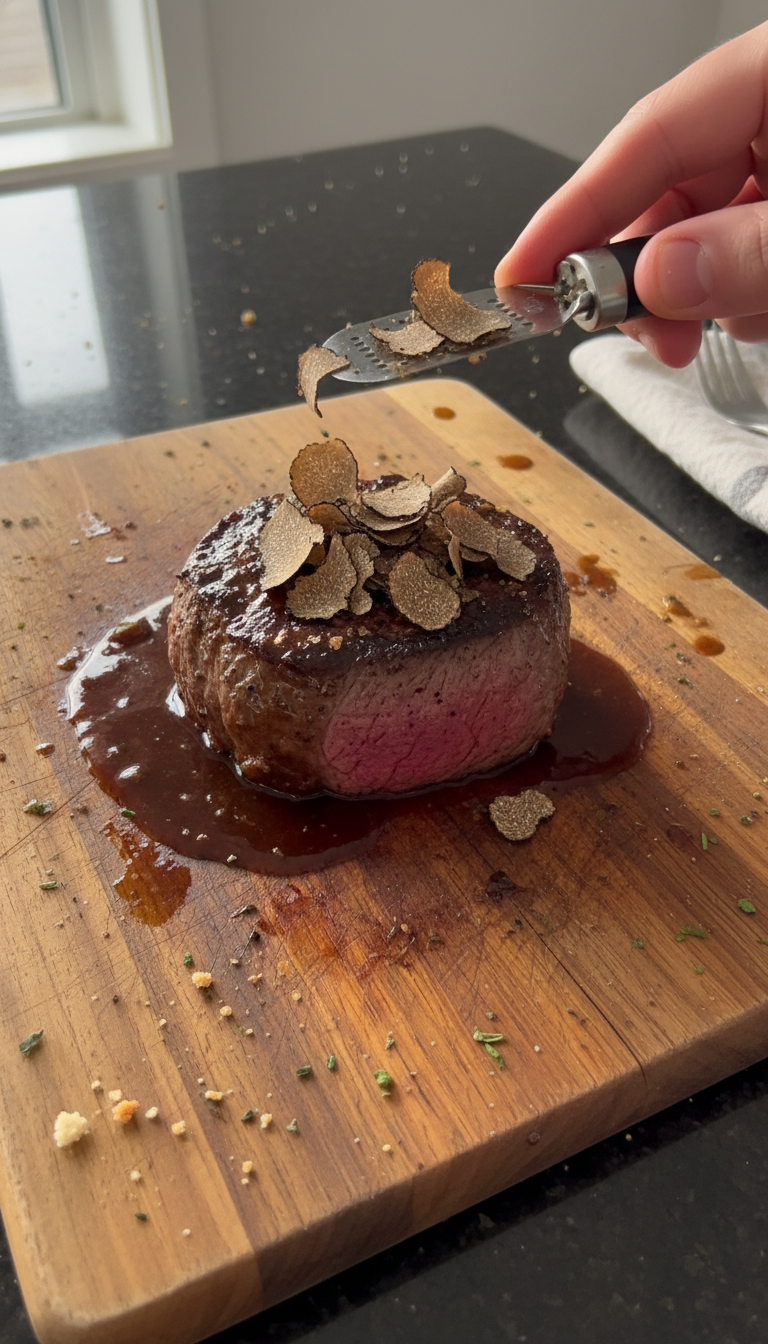 Mushroom Truffle Filet Mignon
