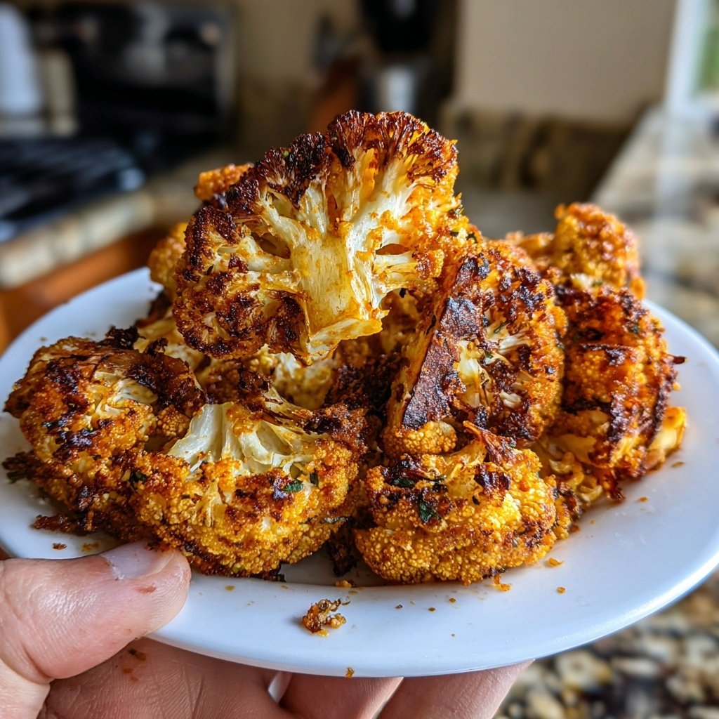 Smoky Paprika Roasted Cauliflower