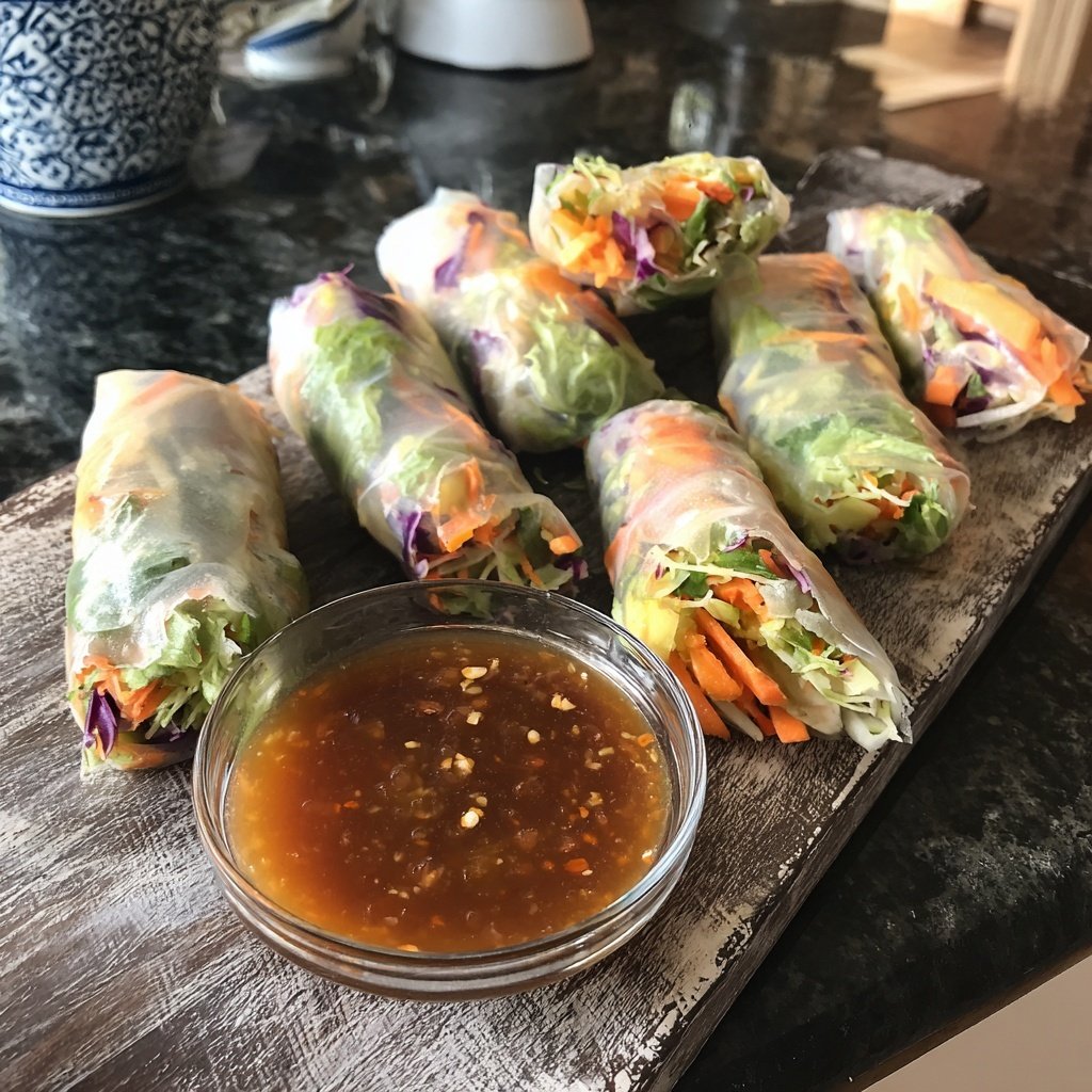 Easy Spring Roll with Veggies