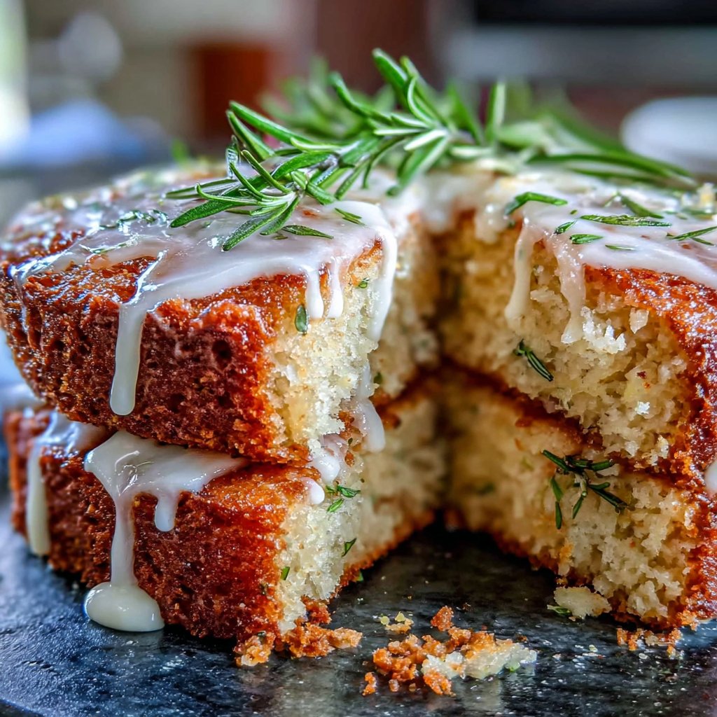 Rosemary Lemon Spring Cake