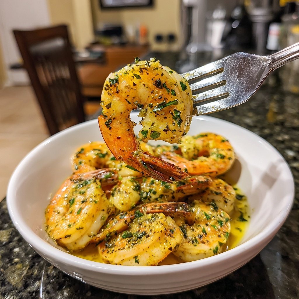 Shrimp Scampi Lemon Garlic Sauce