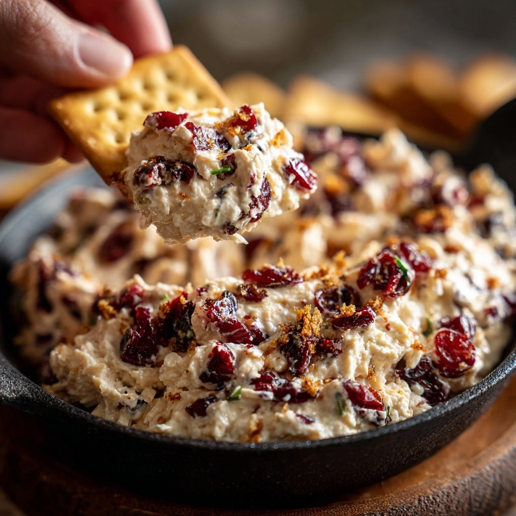 Cranberry Jalapeño Cream Cheese Dip
