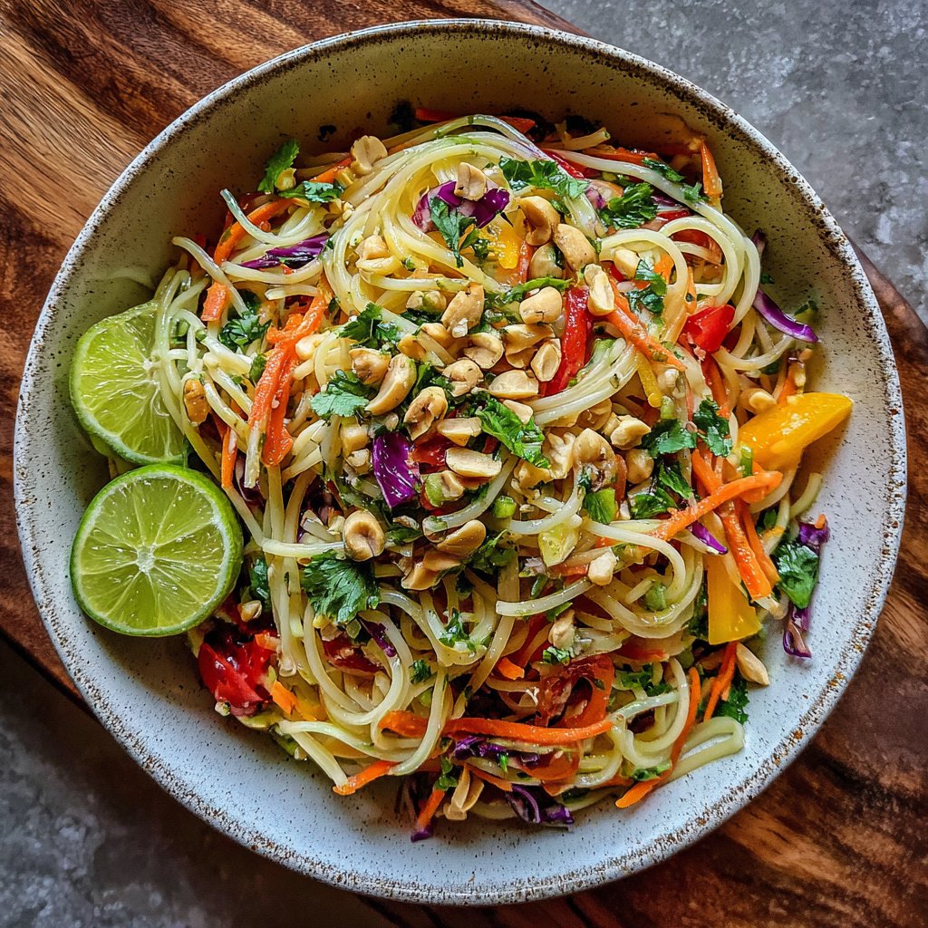 Tasty Thai-Inspired Noodle Salad