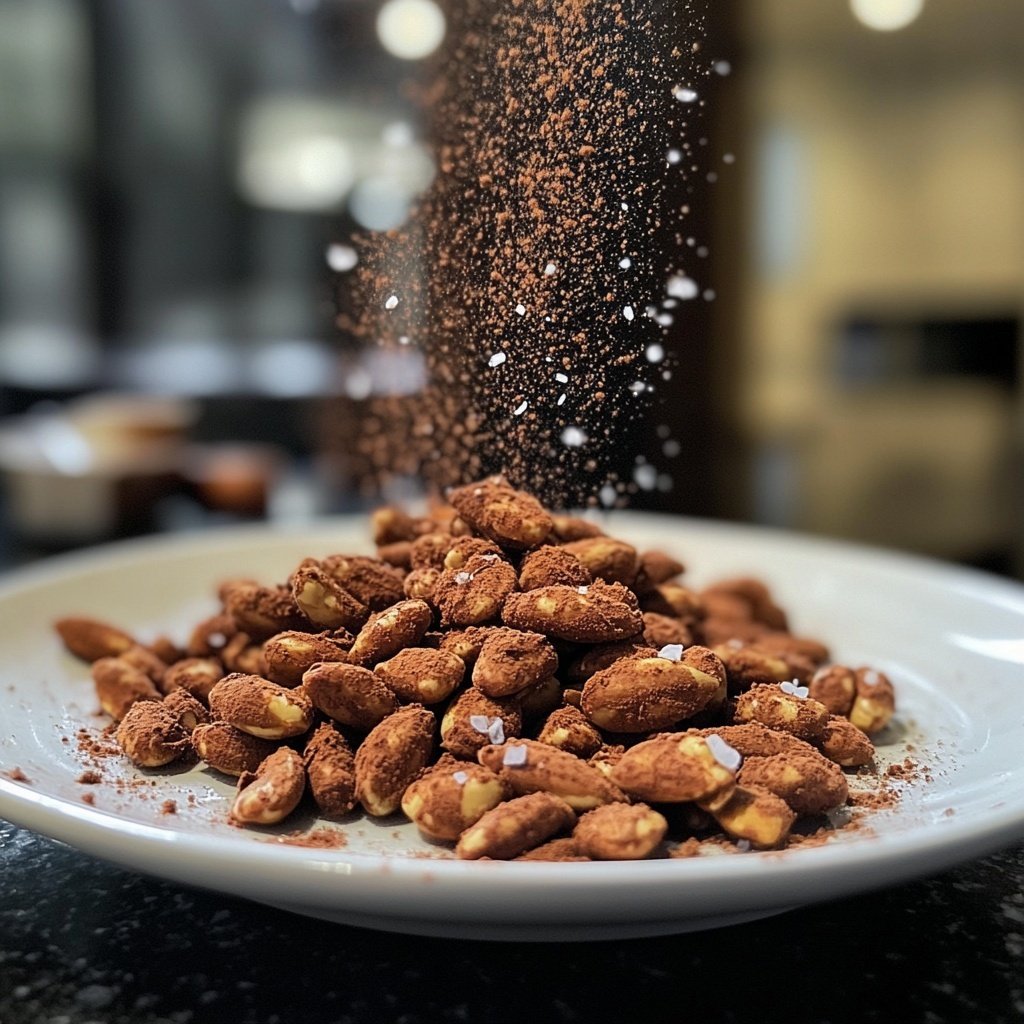 Mexican Hot Cocoa Spiced Nuts