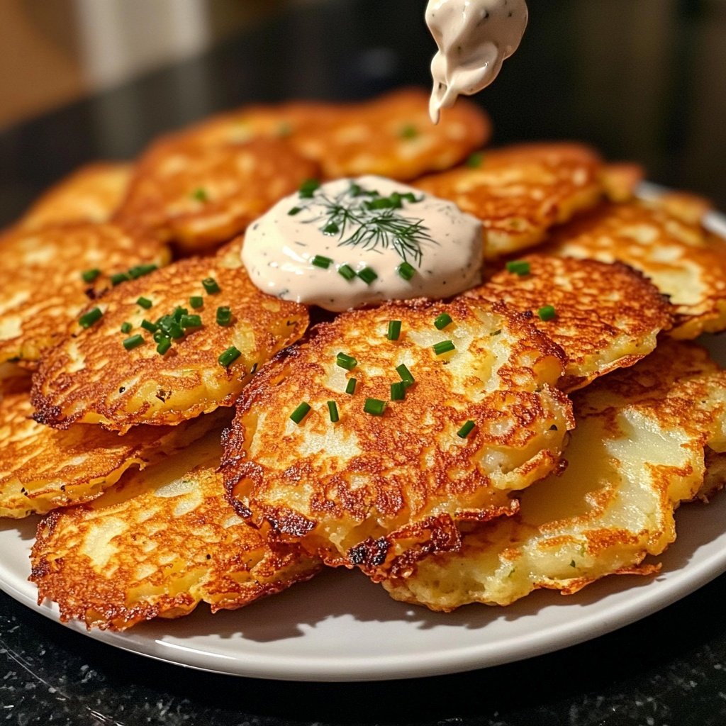 Smoked Salmon Potato Pancakes