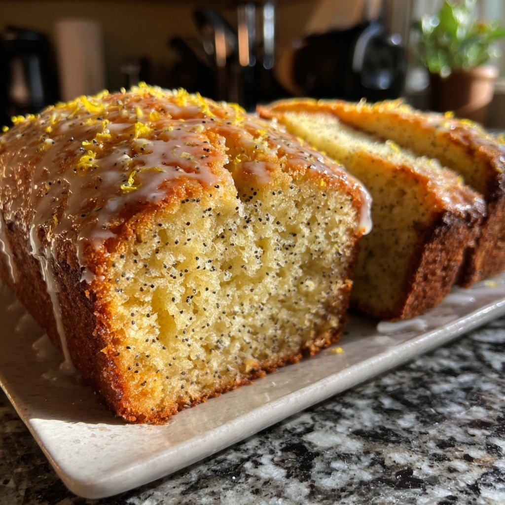 Meyer Lemon Poppy Seed Bread
