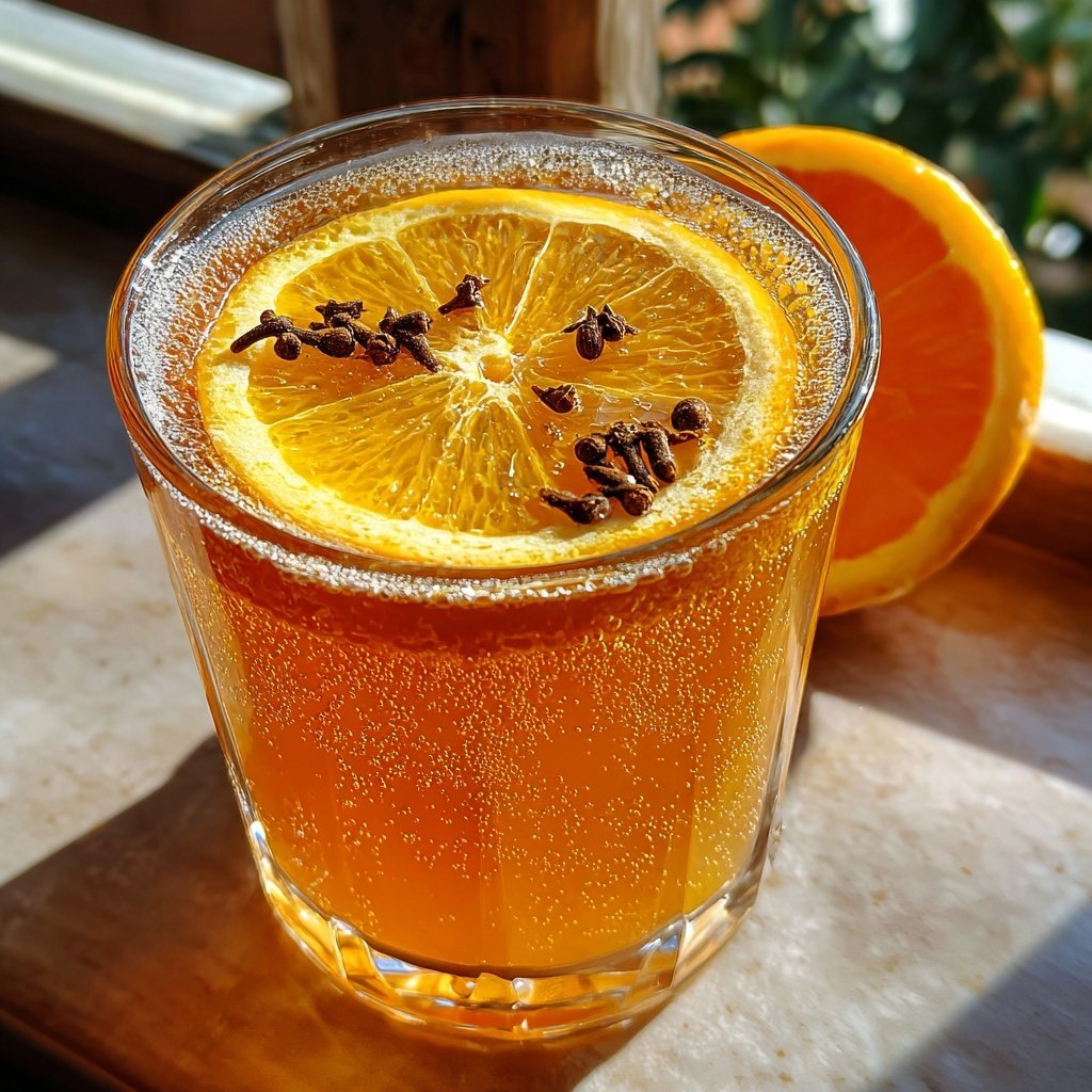 Clementine Clove Sparkling Sipper