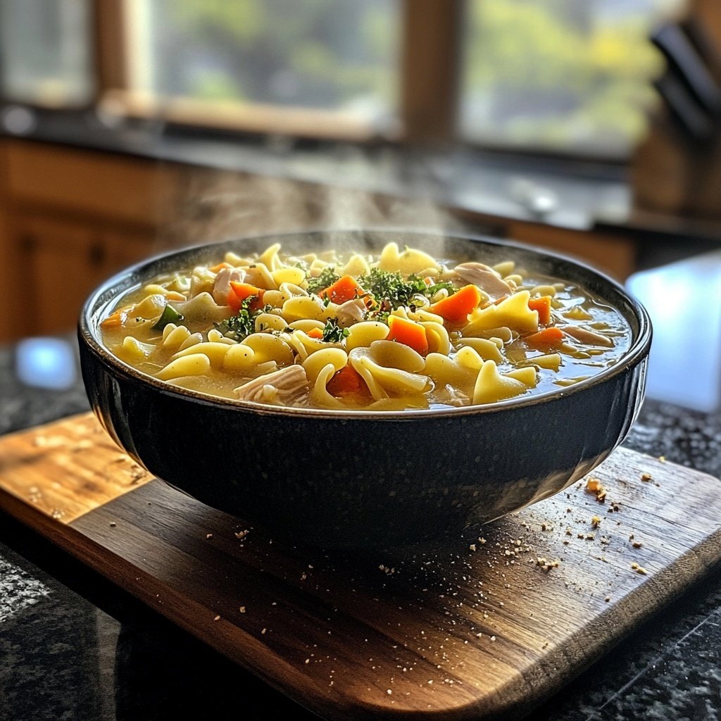 Homemade Chicken Noodle Soup