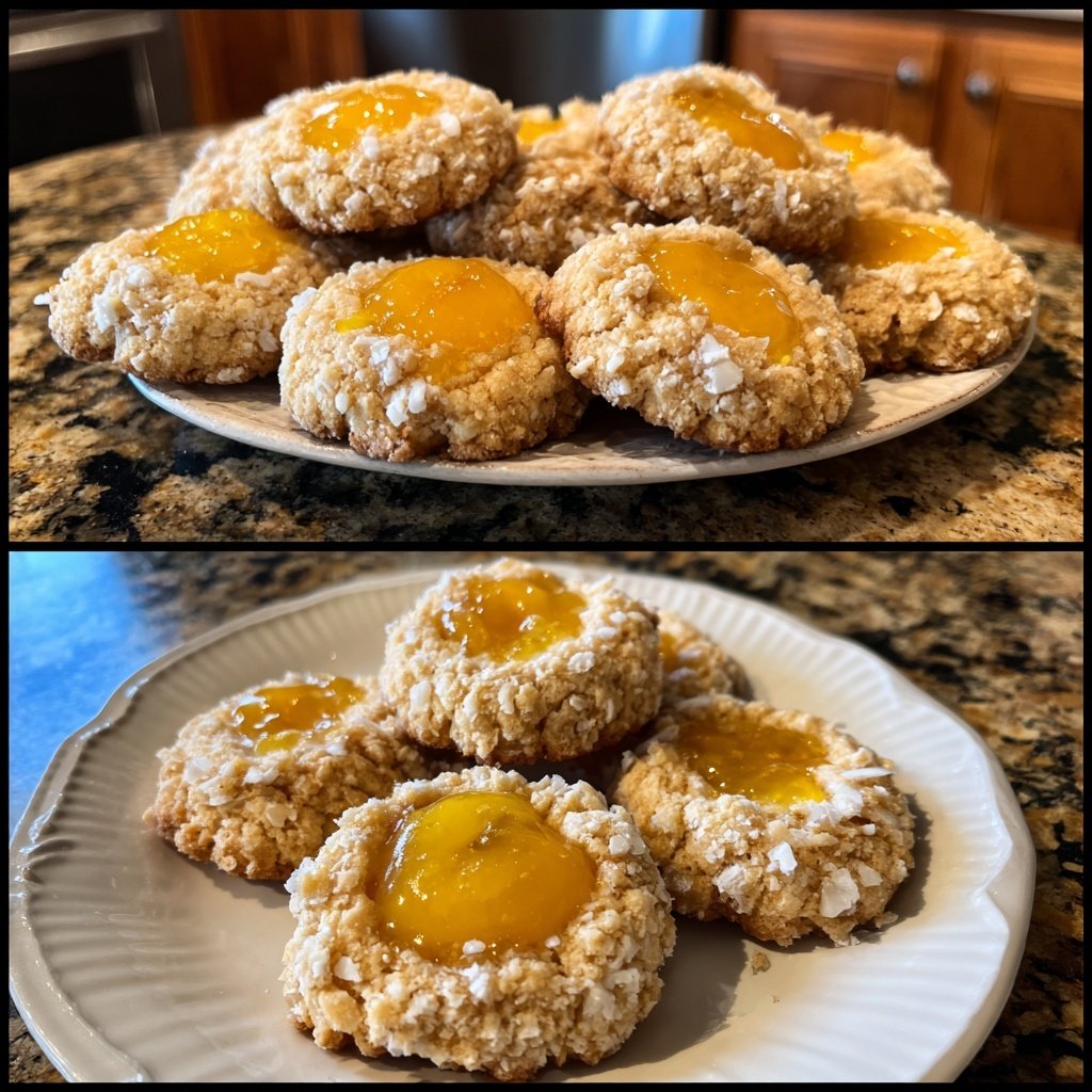 Meyer Lemon Thumbprint Cookies