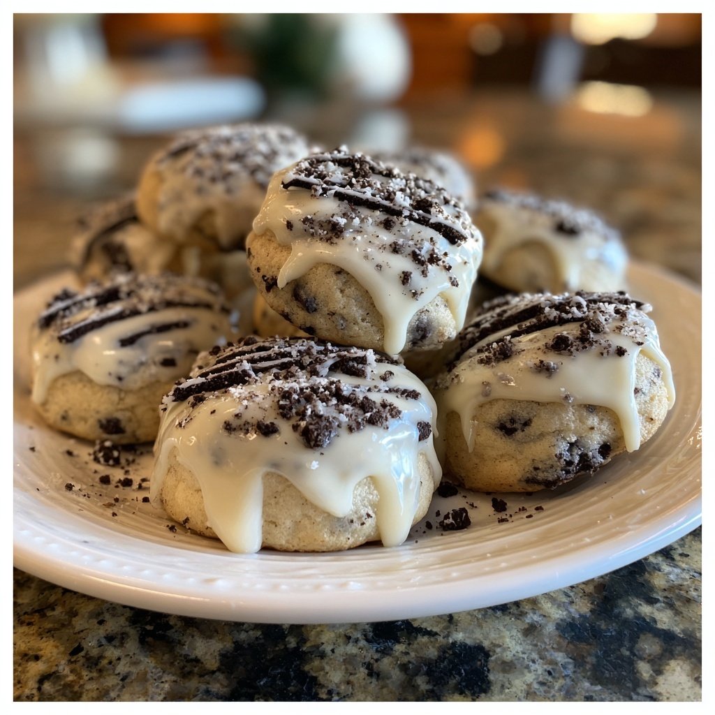 Cake Mix Oreo Cookies