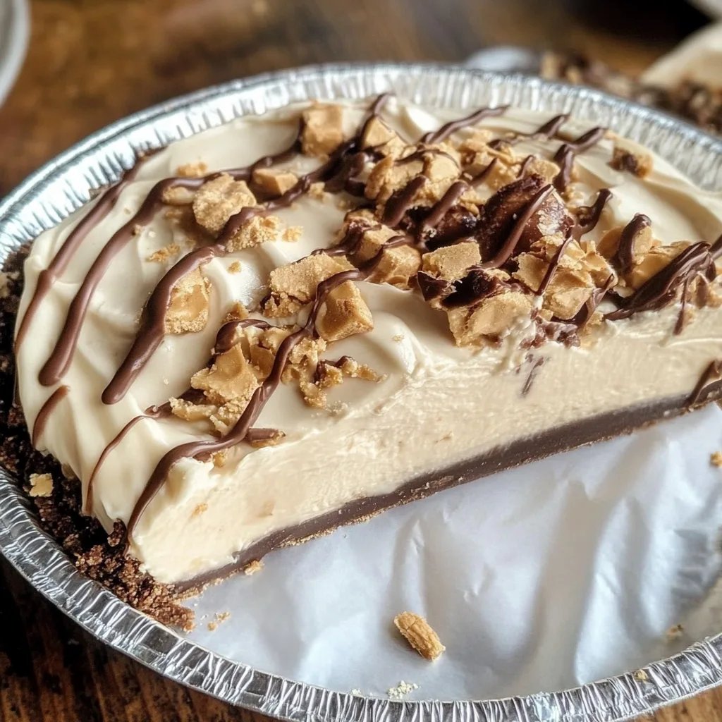 No-Bake Sugar-Free Peanut Butter Pie