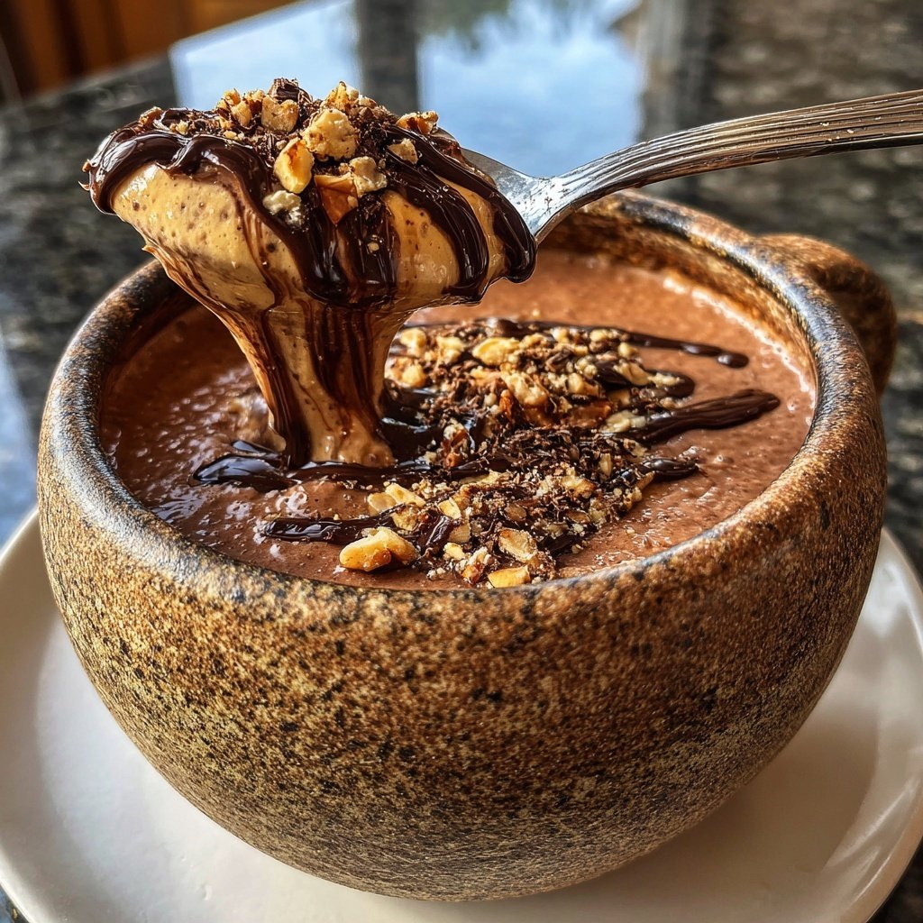 Cocoa Hazelnut Porridge Pot