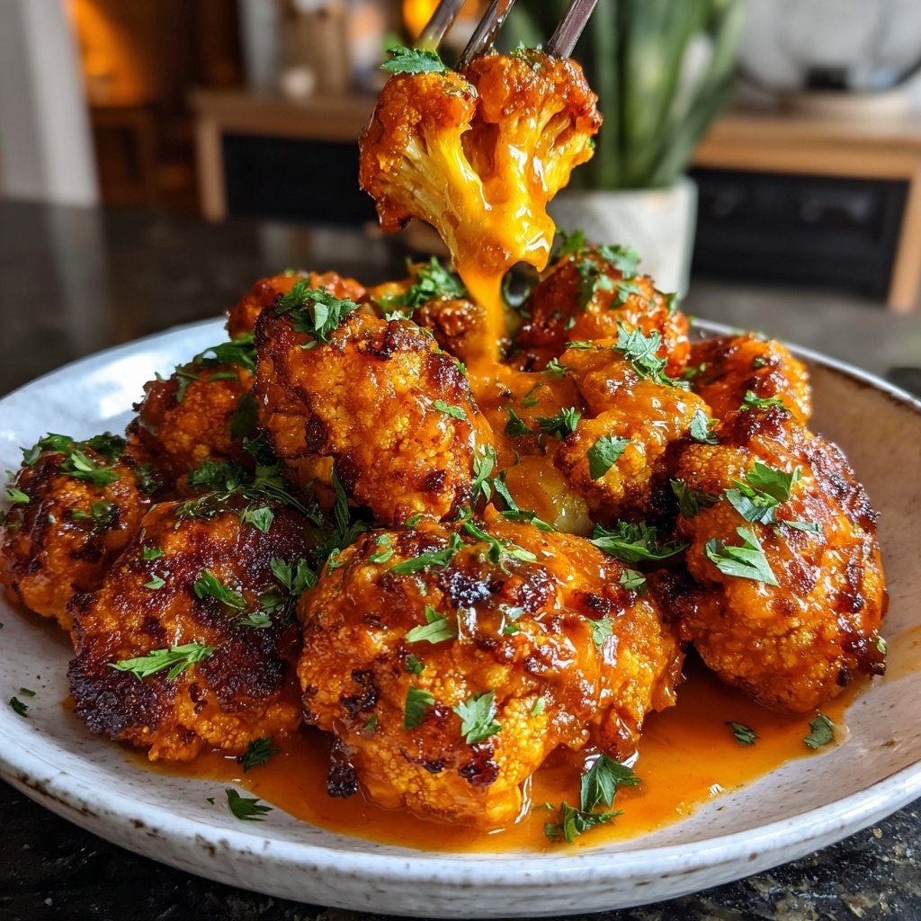 Buffalo Cauliflower Wings Spicy