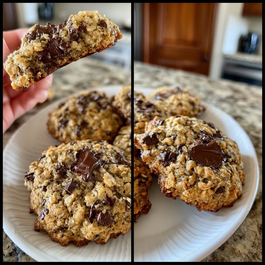 Oatmeal Chocolate Chip Breakfast Cookies​