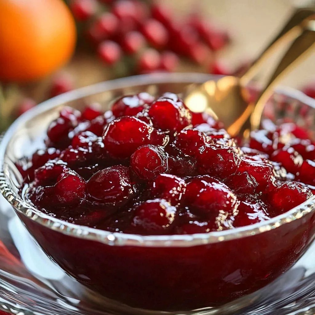 Tasty Christmas Cranberry Sauce