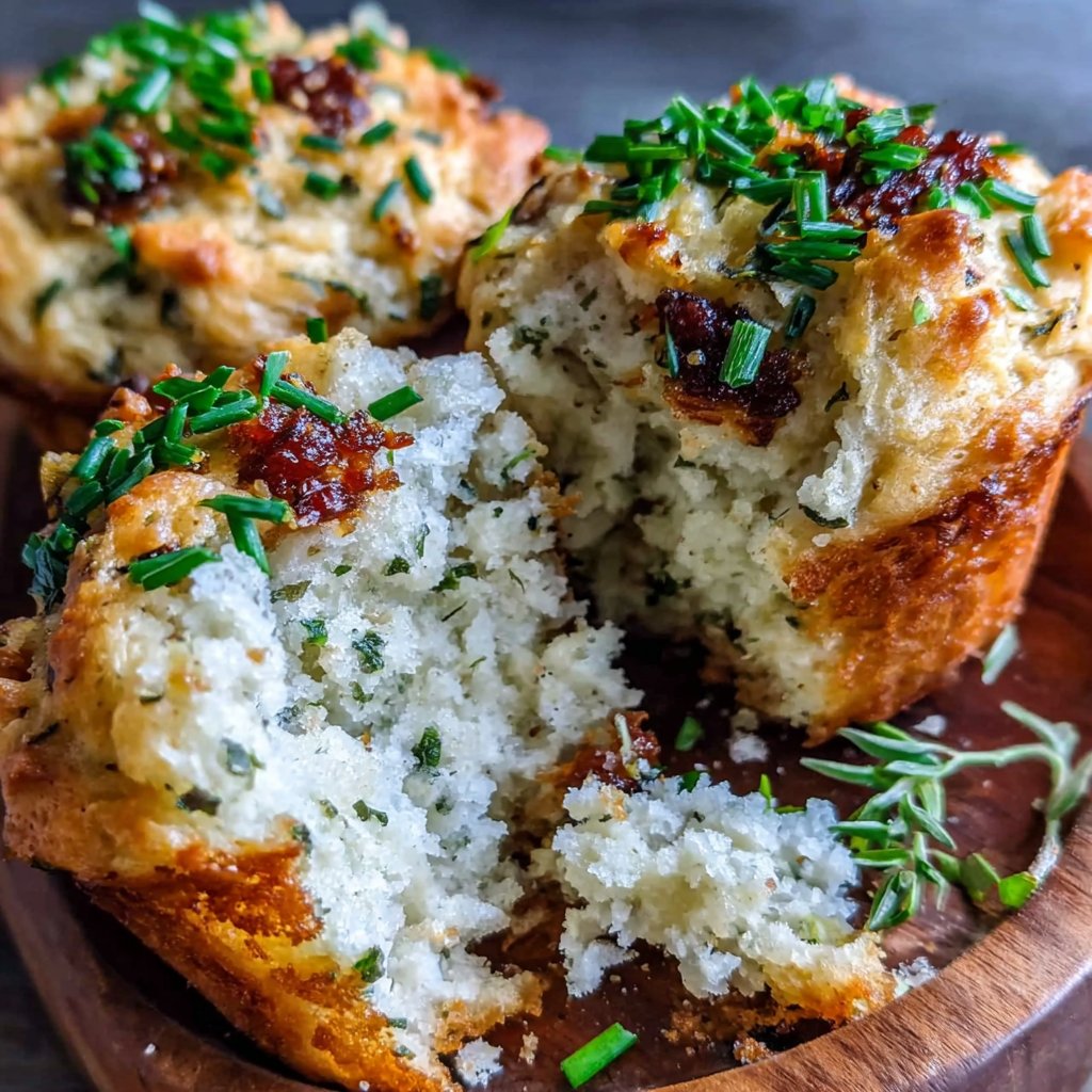 Savory Herb Spring Brunch Muffins